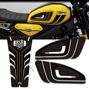 Для Yamaha XSR125 XSR 125 2021 2022 2023 Мотоцикл Защита от царапин Накладка на бак Боковые захваты Газ Мазут Комплект Колено