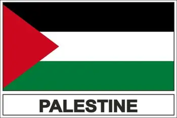 Забавная наклейка Флаг Ps Палестинский флаг ПВХ виниловая водонепроницаемая наклейка наклейка для Motos Автомобиль Ноутбук Багаж