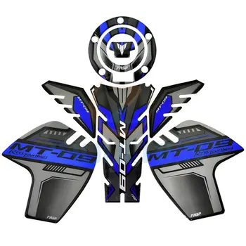  Защита накладки на бак мотоцикла Наклейки на топливный бак Moto для Yamaha MT 09 MT09 2014 2021 2022 Наклейки Аксессуары Модифицированные детали