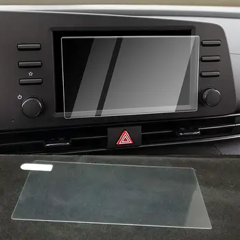Защитная пленка для экрана Hyundai Elantra 2021 8-дюймовая защитная пленка для сенсорного экрана Информационно-развлекательная навигация Закаленное стекло