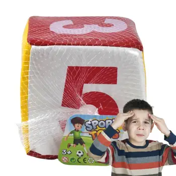  Игрушки для игры в кости для детей 15 см Легкая игрушка-головоломка Giant Number Dice Cube Экологически чистые мягкие кубики для обучения кубикам Игрушки Новинка для детей