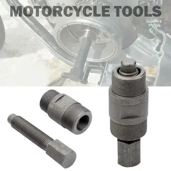 Инструменты для ремонта мотоциклов Двухголовочный съемник маховика магнето 24 мм 27 мм для GY6 CG125 50-150cc Scooter Moto ATV Инструменты для ремонта B9H1