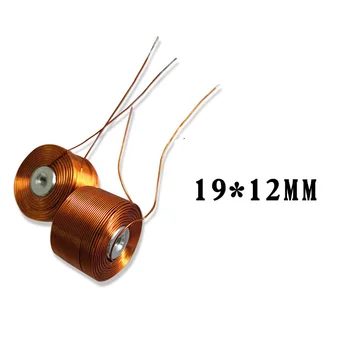  Катушка магнитной левитации 19x12 мм с отверстием для винта с железным сердечником Целый ряд электромагнита из чистой медной проволоки