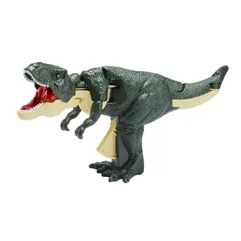 Маленькая коллекция игрушек динозавров для возраста 3 4 5 6 7 лет трясущаяся голова хвосты для вечеринки реквизит реалистичный игровой набор с фигуркой динозавра