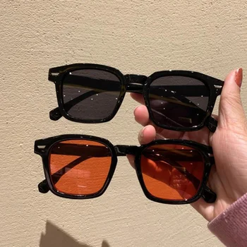 Модные солнцезащитные очки Женские солнцезащитные очки в квадратной оправе Классические винтажные женские солнцезащитные очки Роскошные ретро Oculos De Sol UV400