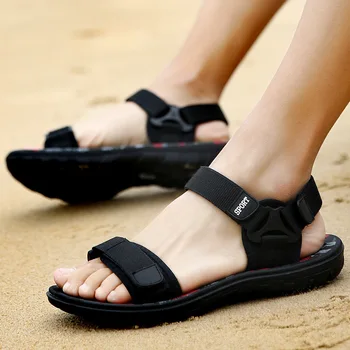 Мужские сандалии 2023 летняя обувь мужские сандалии на крючке и петля мужские пляжные сандалии сандалии hombre на открытом воздухе