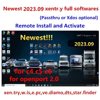 Новейшее программное обеспечение Xentry 2023.09 Удаленная установка и активация DT. С WI. С ЕП. C для MB STAR SD C4/C5/C6 Диагностический инструмент openport 2.0