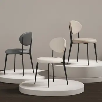 Обеденные стулья в итальянском стиле, современные минималистские дизайнеры, стулья, спинки, обеденные столы, стулья, удобные стулья для переговоров