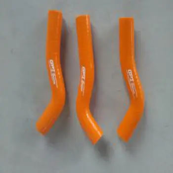оранжевый силиконовый шланг радиатора для 2007-2010 250SXF 250XCF 250XCF-W 2007 2008 2009 2010