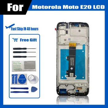 Оригинал для ЖК-дисплея Motorola E20 Замена дигитайзера с сенсорным экраном в сборе XT2155 для дисплея MOTO E20