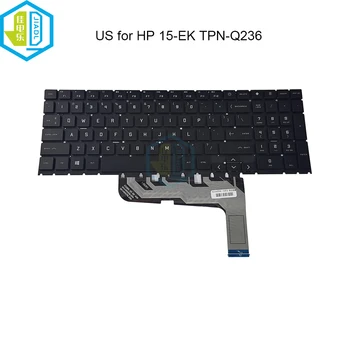 Оригинальная американская клавиатура с подсветкой для HP OMEN 15-EN 15-EK TPN-Q236 15-EK000 Английские клавиатуры для ноутбуков с подсветкой