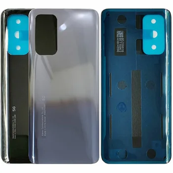  Оригинальная крышка аккумуляторного отсека для Xiaomi Mi 10T Pro 5G Замена корпуса задней двери с помощью клея