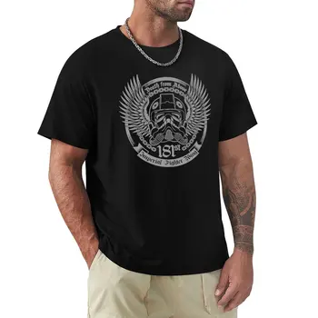 пляжная мужская футболка, летний топ, футболка 181-го имперского истребительного крыла, футболка, футболка с о-образным вырезом, забавные футболки, мужская хлопковая футболка