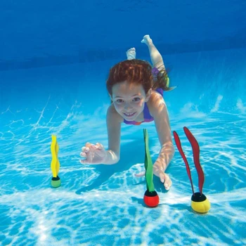 Подводное плавание, дайвинг, игрушка для бассейна, тонущие забавные мячи (3 шт.) 32032 и Dolphin 32033