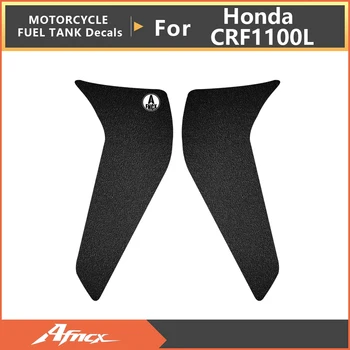  подходит для Honda CRF1100L CRF1100 L 2020 2022 2023 Накладка на бак мотоцикла Прозрачные наклейки для коленного захвата Прозрачные кожаные наклейки