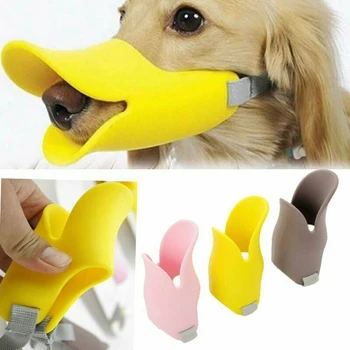 Регулируемая морда - Lip Duckbill Новинка Anti Bite Собака Силиконовый дизайн утиного клюва