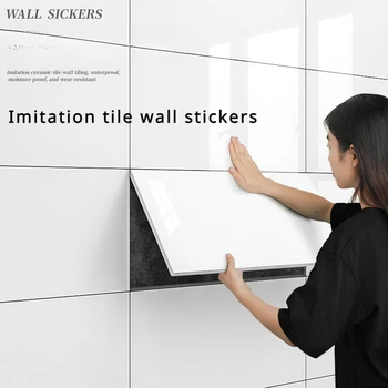 Самоклеящиеся водонепроницаемые и влагостойкие наклейки на стену из мраморной плитки Отделка стен Алюминиевые пластиковые стеновые панели