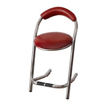Современный минималистичный барный стул Домашняя спинка высокий табурет Барный стул на стойке регистрации
