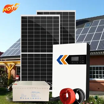 Солнечная энергия Сопутствующие товары Автономная система солнечных панелей мощностью 100 кВт 100 кВт с аккумуляторной батареей