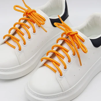 Твердый Небьющиеся Наружные Шнурки Прочные Круглые Шнурки Для Обуви Толстые Конопляные Веревочные Сапоги Шнурки 0,45 см Смелые круглые аксессуары для обуви