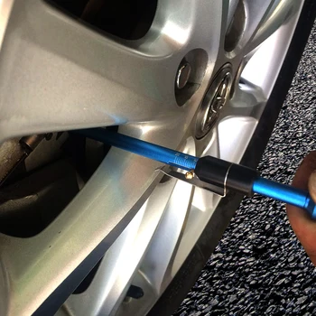 Тестер тормозных колодок автомобиля Ручка для определения толщины тормозных колодок Инструмент для определения глубины протектора автомобильных шин Инструменты