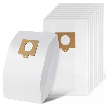  Упаковка из 10 вакуумных мешков для пылесосов Kenmore, сменный бумажный мешок для пыли HEPA подходит для типа C / Q 5055 50557 50558 50104