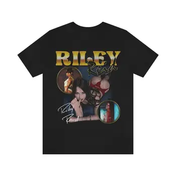 Черная футболка Riley Reid Bootleg в стиле ретро