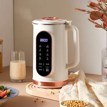  Электрическая машина для производства соевого молока Машина для завтрака с 10-листным лезвием 1500 мл Соковыжималка Блендер Миксер Соевое молоко Машина для разрушения стен